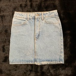 Denim skirt